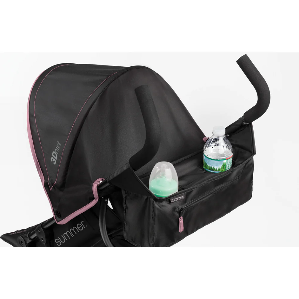 Summer Infant 3Dmini Convenience Stroller - Pink/Black - Image 3