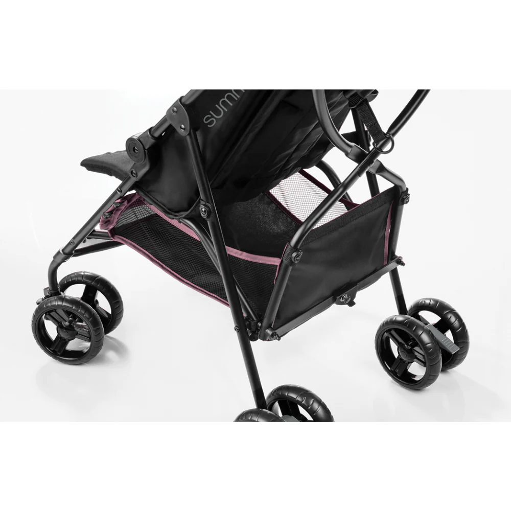 Summer Infant 3Dmini Convenience Stroller - Pink/Black - Image 4