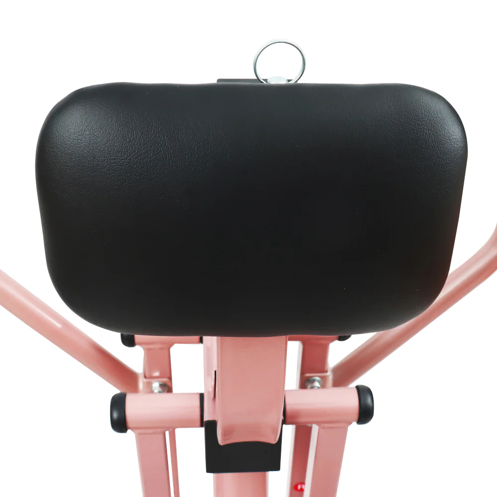 ?Sunny Health & Fitness Air Walk Trainer Glider Exercise Machine - Rose Gold - Image 6