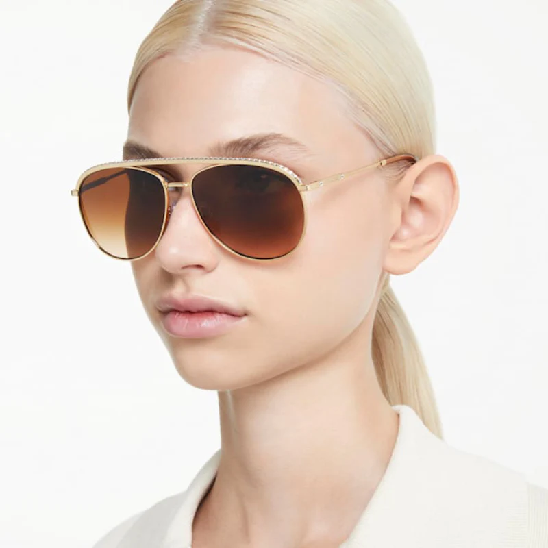 Swarovski Unisex SK70054004T5 Pilot Gradient Sunglasses - Image 5