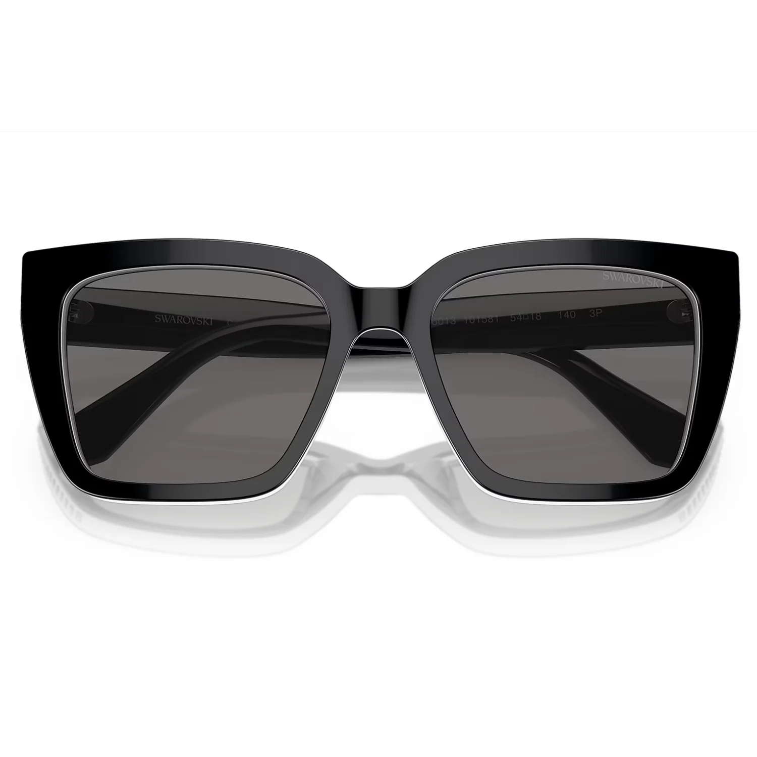Swarovski Women's SK6013101581 Square Polarized Sunglasses - Image 3