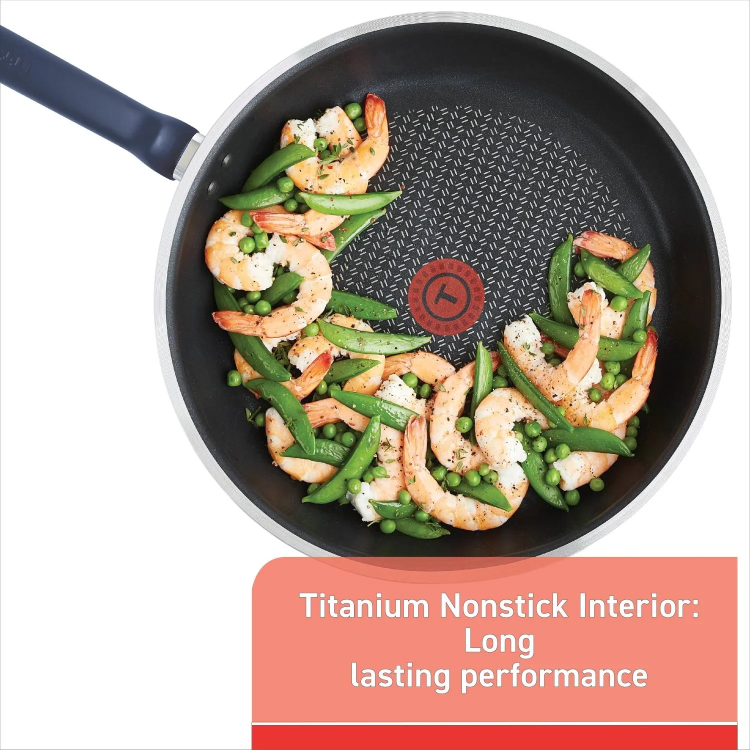 T-Fal Simply Cook Nonstick Cookware Set (14-Pieces) - Blue - Image 5