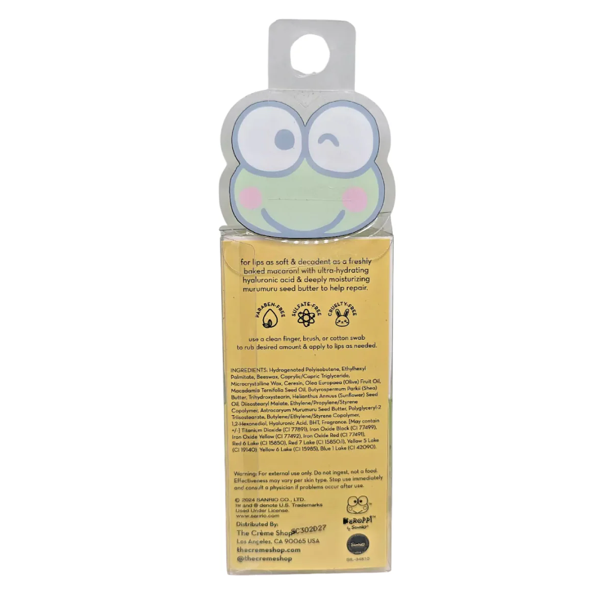 The CrÃƒÂ¨me Shop x Keroppi 0.26 oz Macaron Lip Balm - Image 2