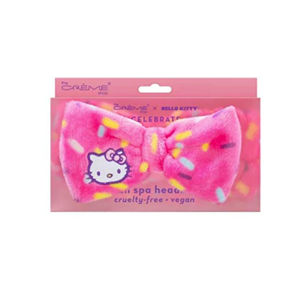 The CrÃ¨me Shop X Hello Kitty Celebrate Spa Headband - Pink - Image 2