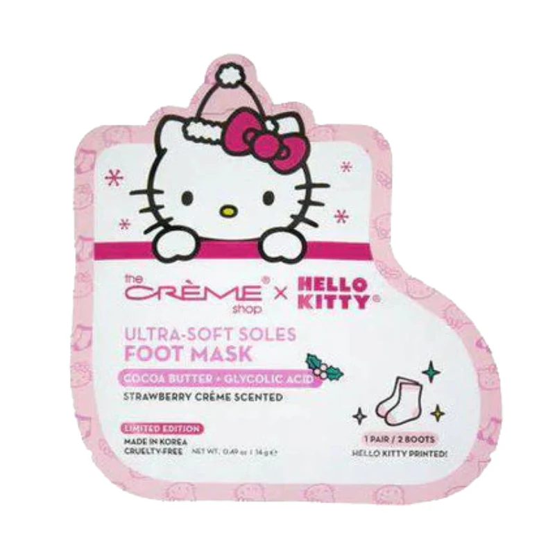 The CrÃ¨me Shop X Hello Kitty Ultra-Soft Soles Foot Mask