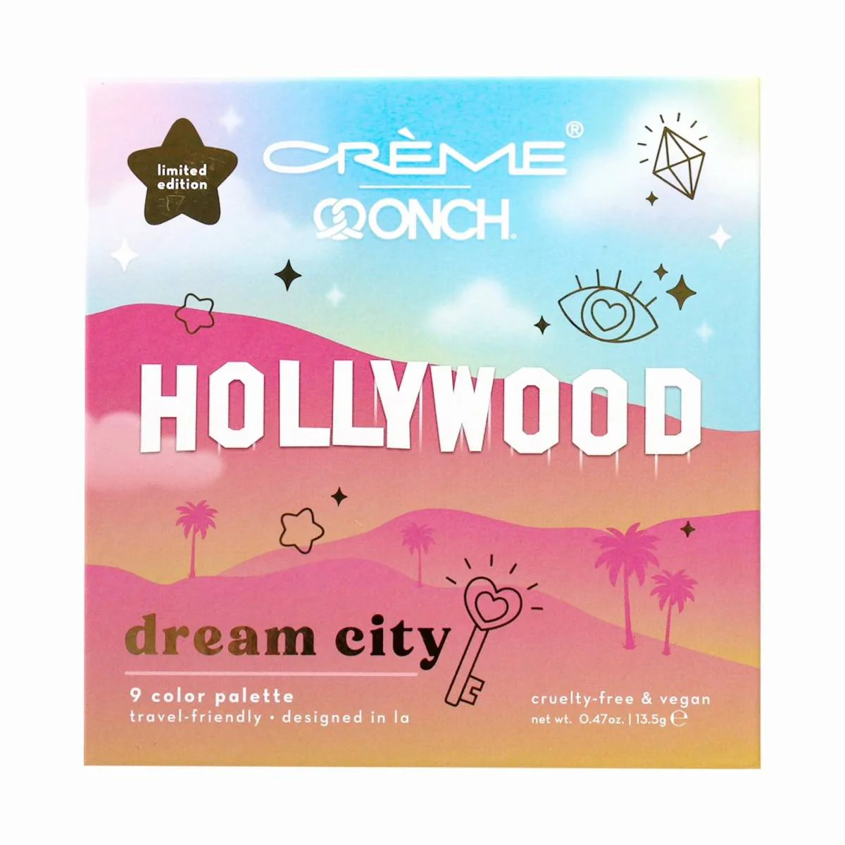 The Creme Shop Onch x Hollywood Dream City Eyeshadow Palette - Image 2