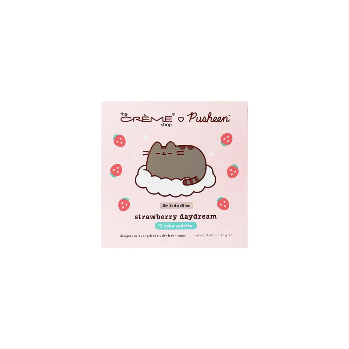 The Creme Shop Pusheen Strawberry Daydream Eyeshadow Palette - Image 2