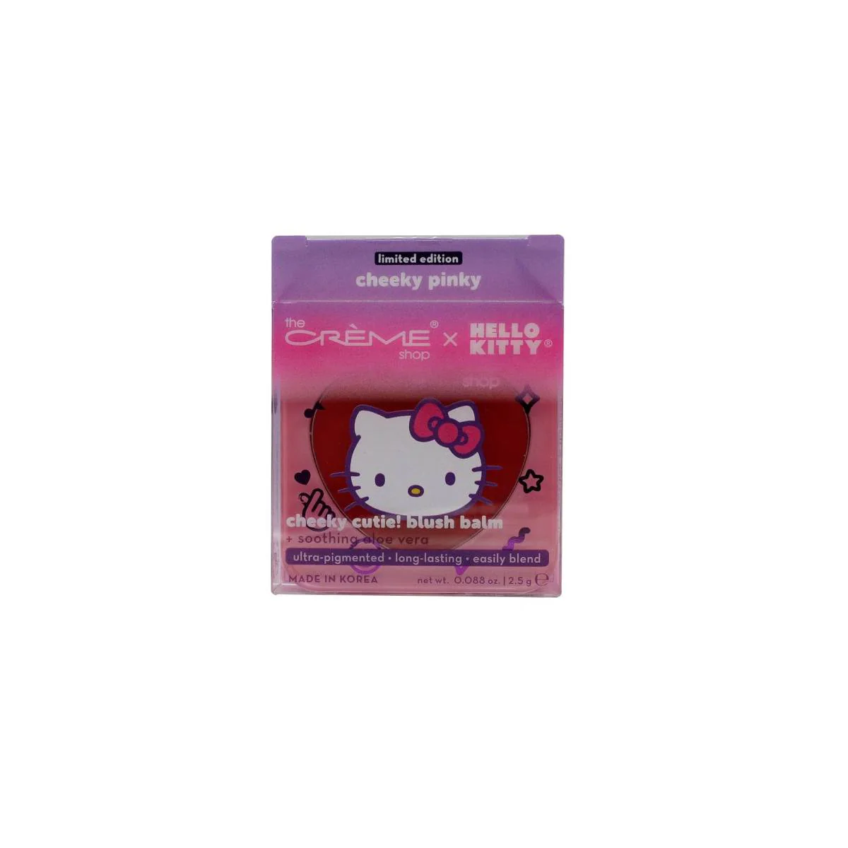 The Creme Shop x Hello Kitty 0.88 oz Blush Balm - Cheeky Pinky - Image 3
