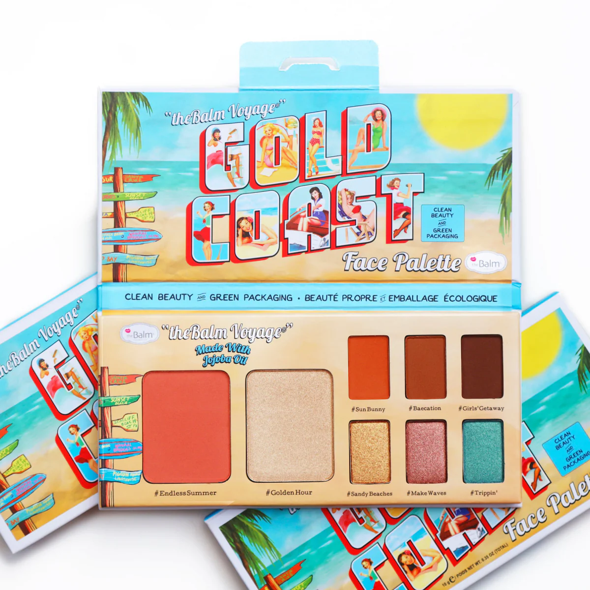 theBalm Gold Coast Face Palette - Image 5