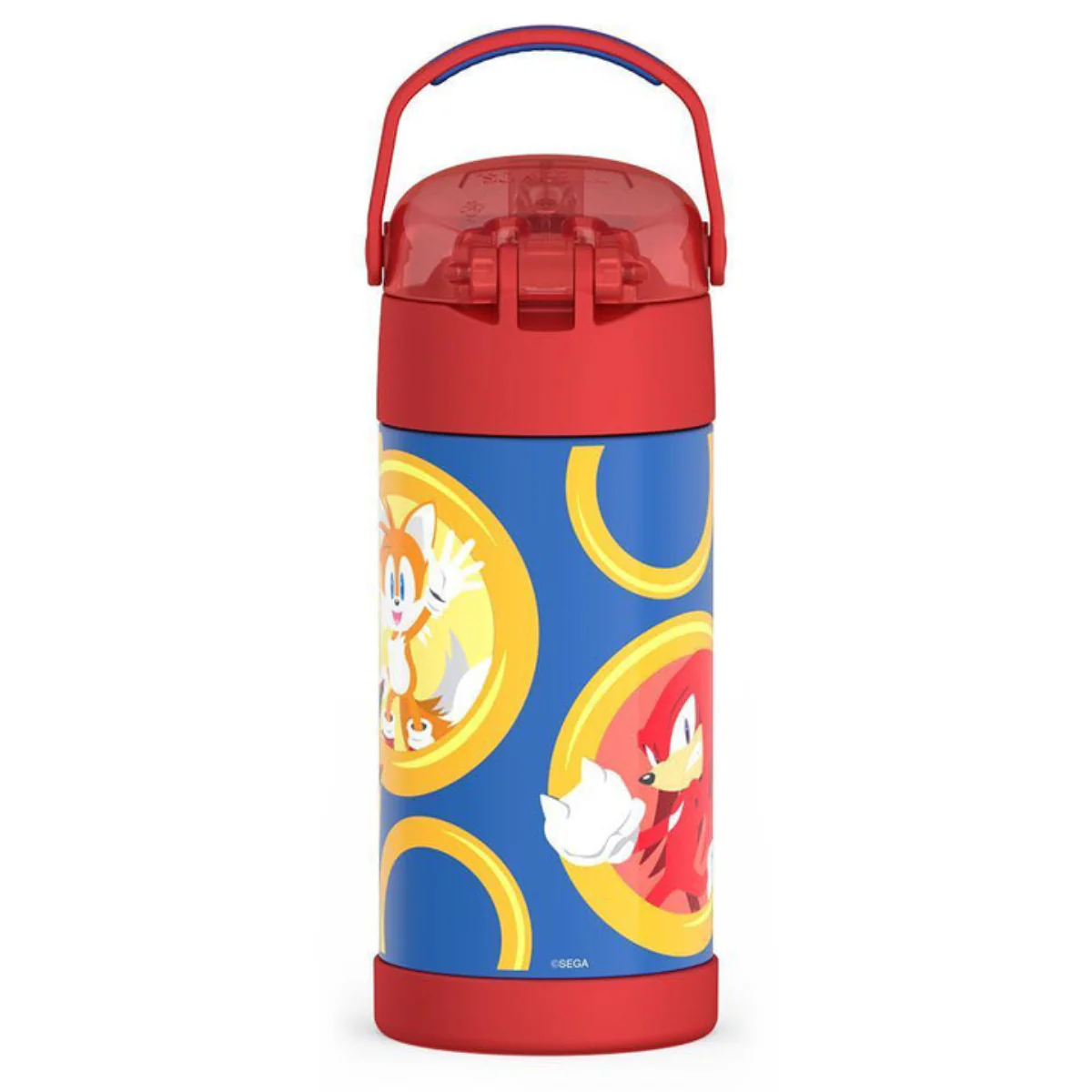 Thermos Funtainer Sonic 12 oz Water Bottle with Straw - Multicolor - Image 7