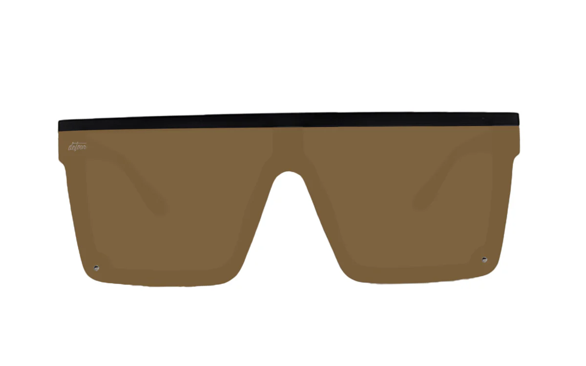 Tidal Wave - Matte Black - 24K Gold Lens Polarized - Image 6