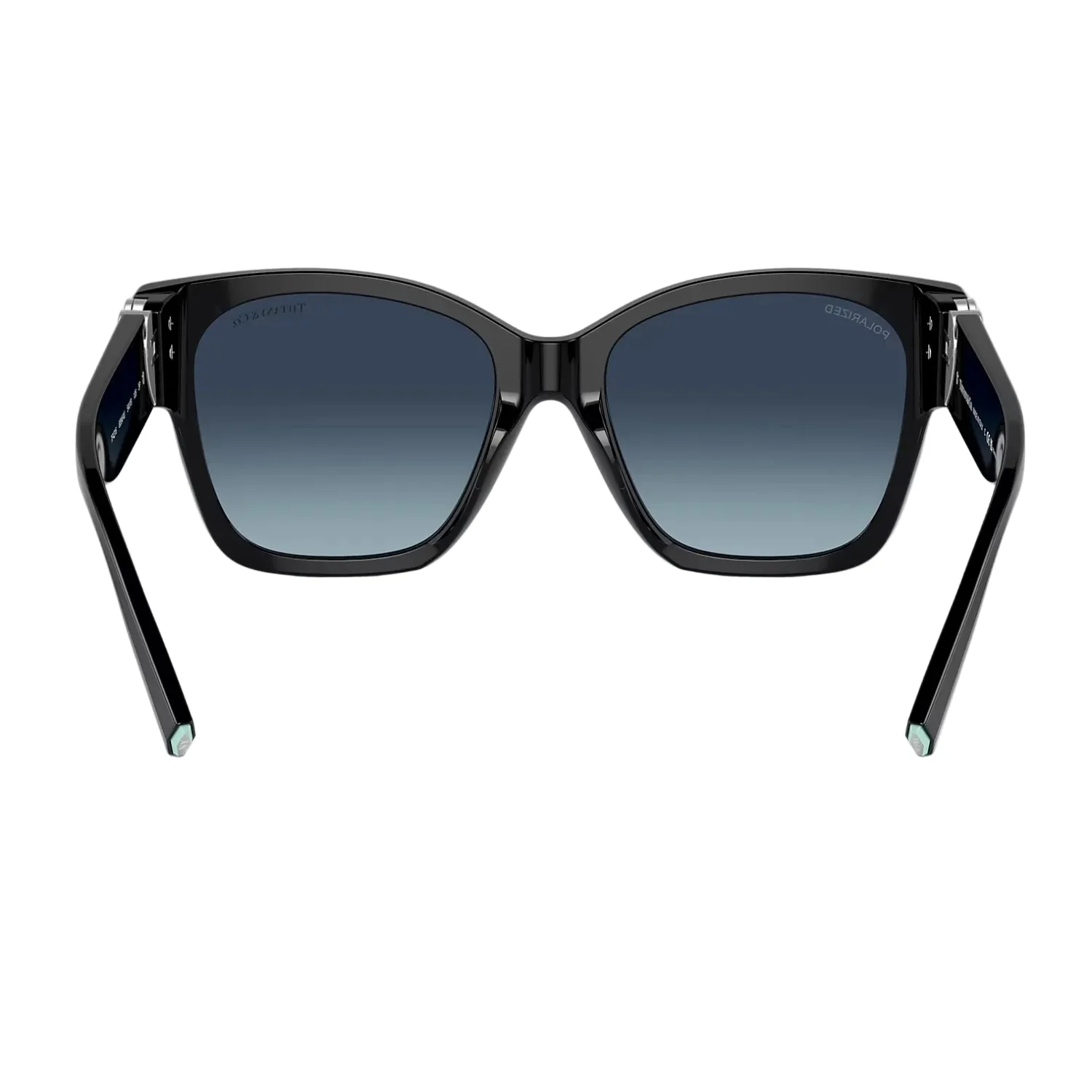 Tiffany & Co Women's TF4216 Square Gradient Sunglasses - Black/Azure Gradient Dark Blue Polar - Image 5
