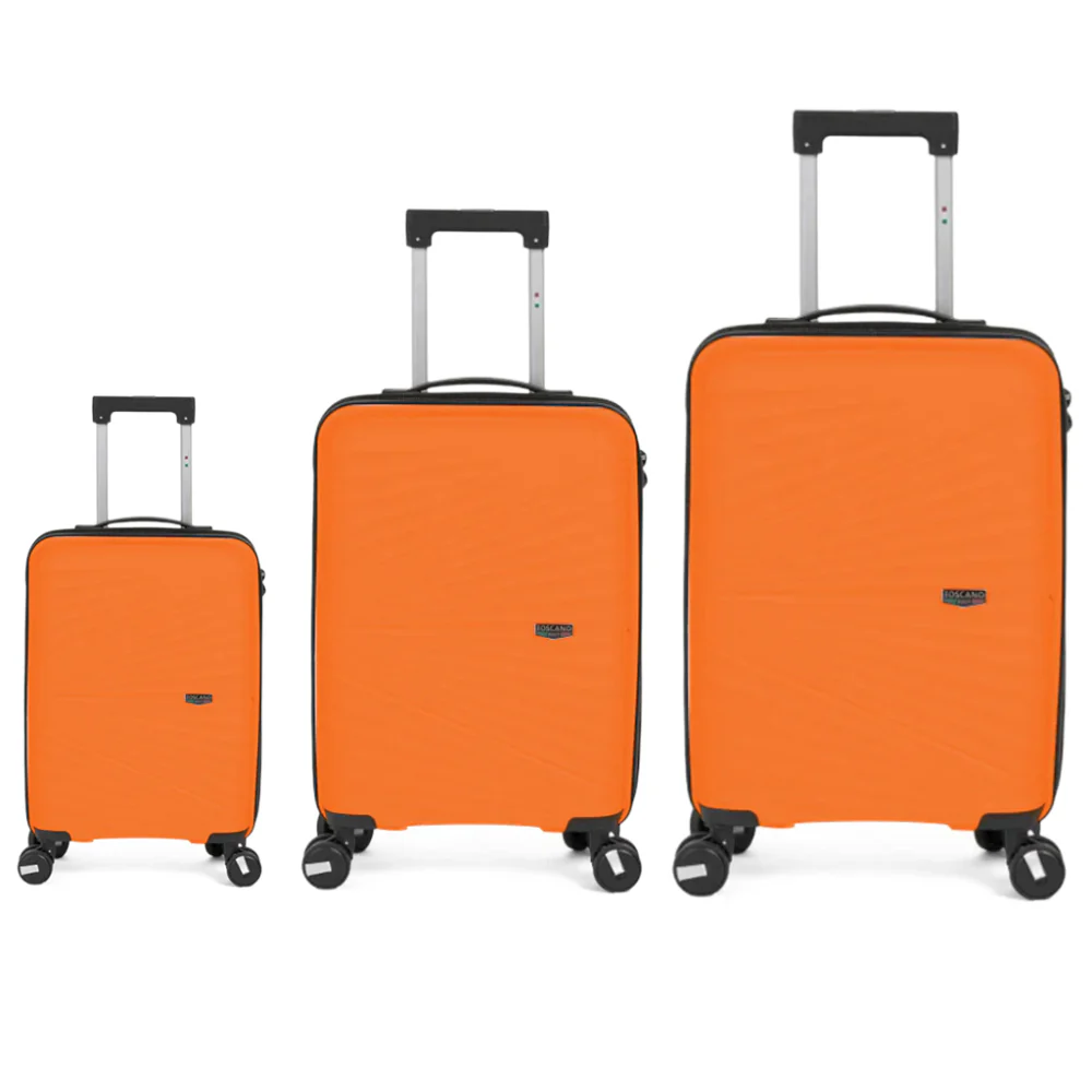 Toscano Ditta Hardside Spinner Wheel Luggage Bag Set (3-Piece) - Image 3
