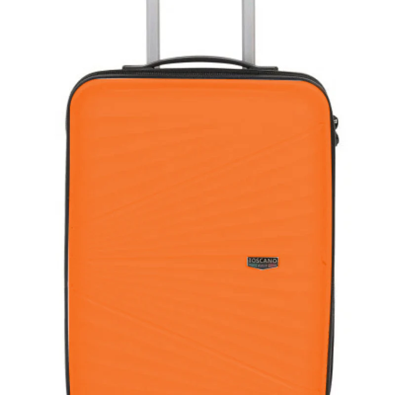 Toscano Ditta Hardside Spinner Wheel Luggage Suitcase - Orange - Image 2