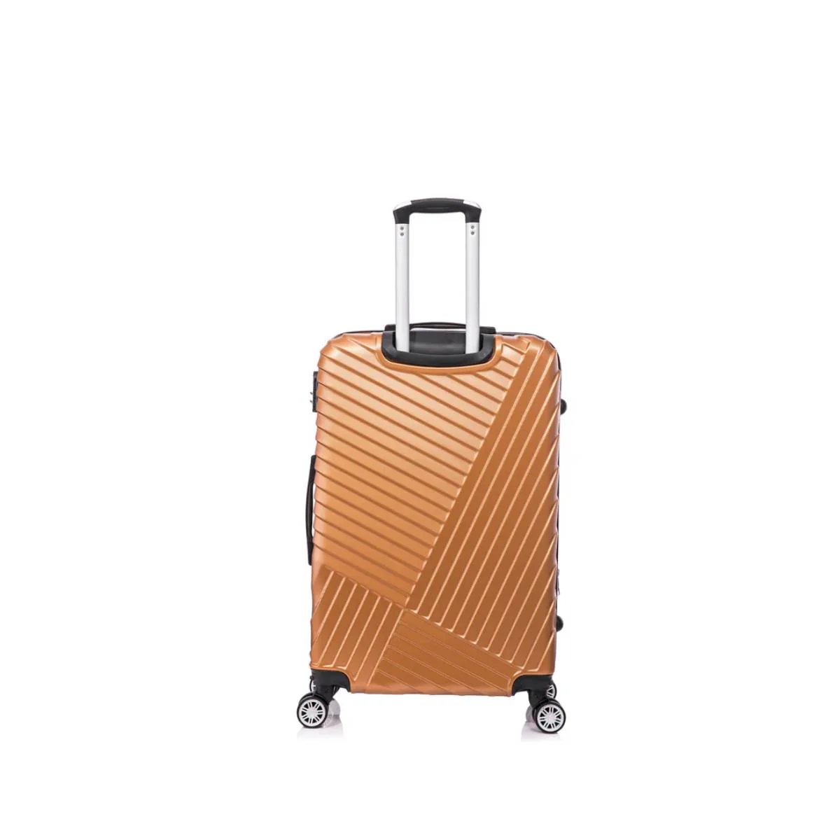 Toscano Prodigio 20" Carry On Hardside Luggage Suitcase - Bronze Gold - Image 3
