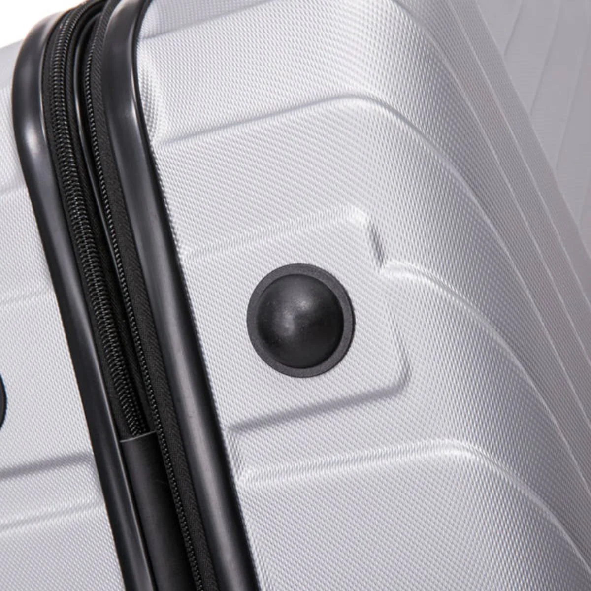 Toscano Prodigio 20" Carry On Hardside Luggage Suitcase - Titanium Silver - Image 5