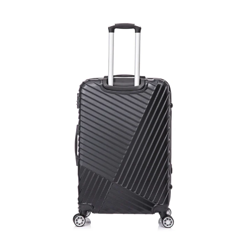 Toscano Prodigio 30" Luggage Suitcase - Jet Black - Image 6