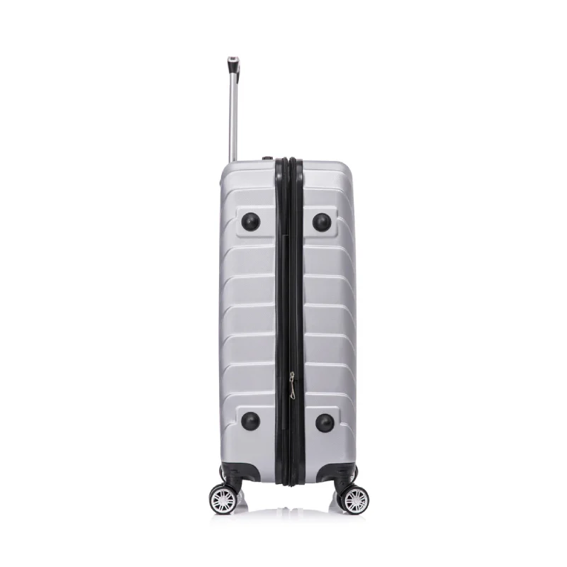 Toscano Prodigio 30" Luggage Suitcase - Titanium Silver - Image 2