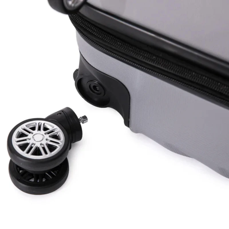Toscano Prodigio 30" Luggage Suitcase - Titanium Silver - Image 5