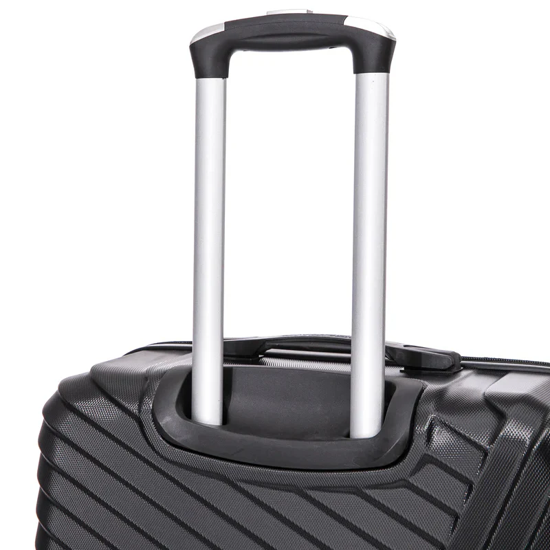 Toscano Prodigio 32" Luggage Suitcase - Jet Black - Image 3
