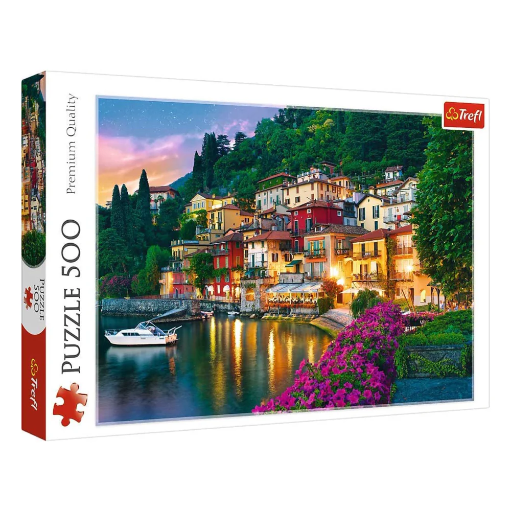 Trefl Lake Como, Italy Jigsaw Puzzle (500-Pieces) - Image 3