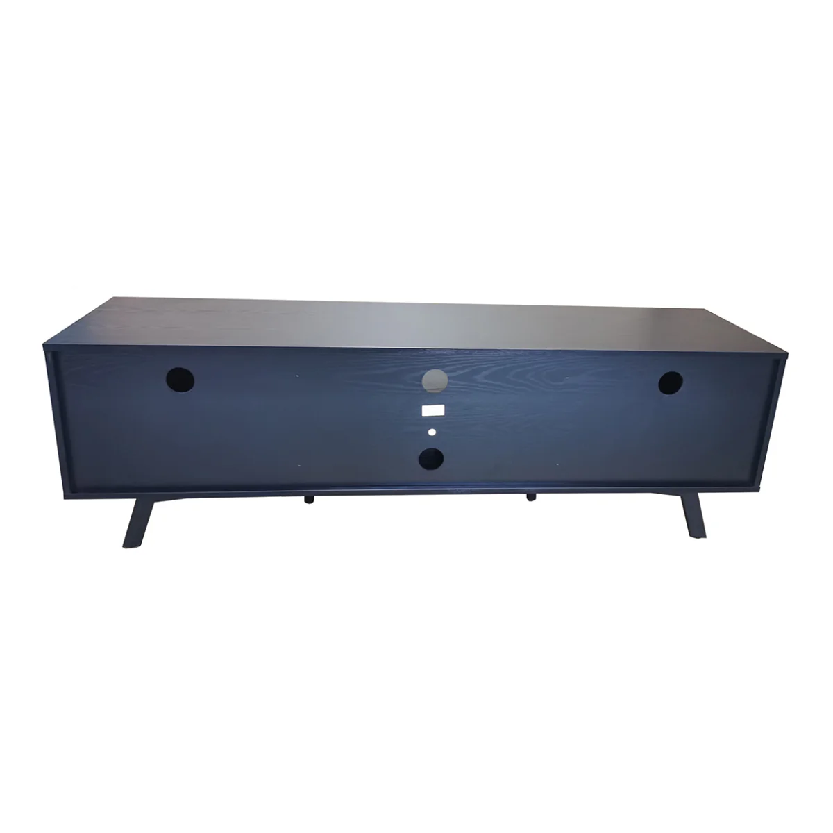 TV Console Cabinet for TVs up to 75" with 2 doors by Lumi - Black - Image 5