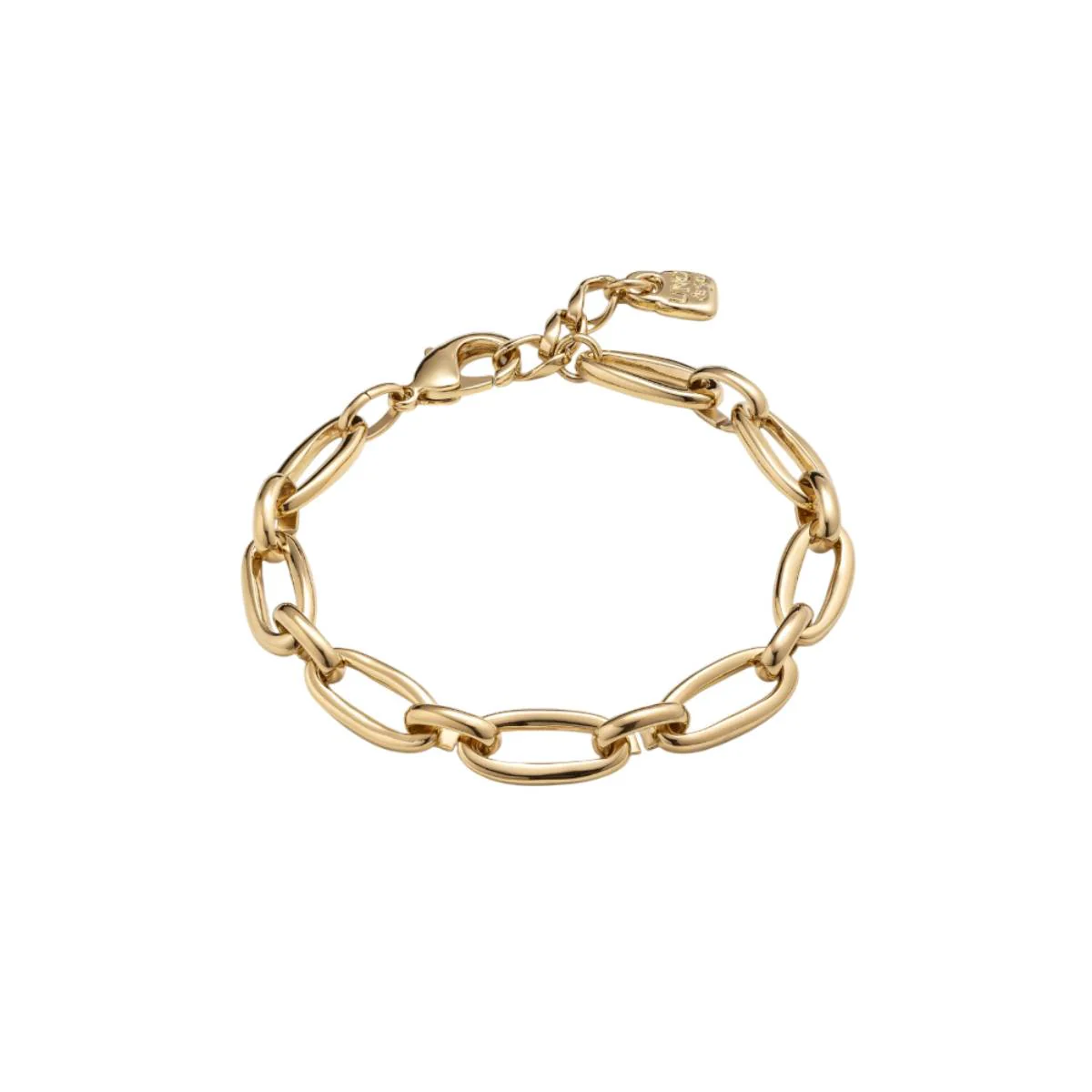 UNOde50 Alien Unisex Medium Oval Link Chain Bracelet in Metal - Image 4