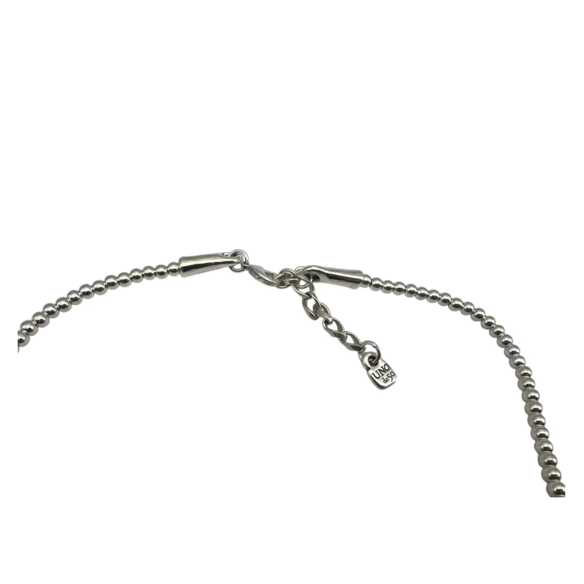UNOde50 De Perlas Women's White Pearl Shell Necklace in Sterling Silver-Plating over Metal Alloy - Image 2