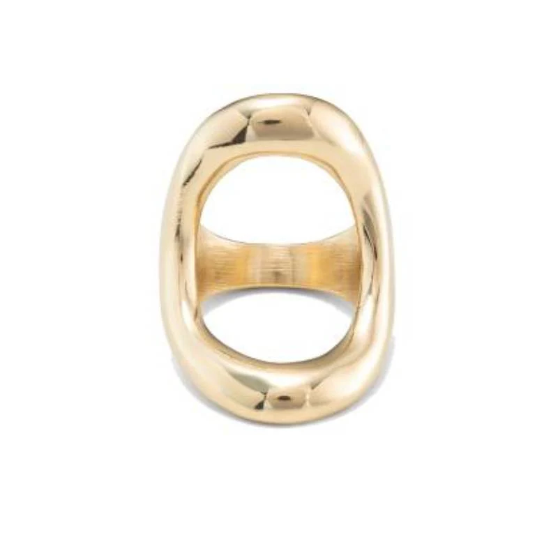 UNOde50 Grateful Women's Central Oval Ring in Metal - Image 14