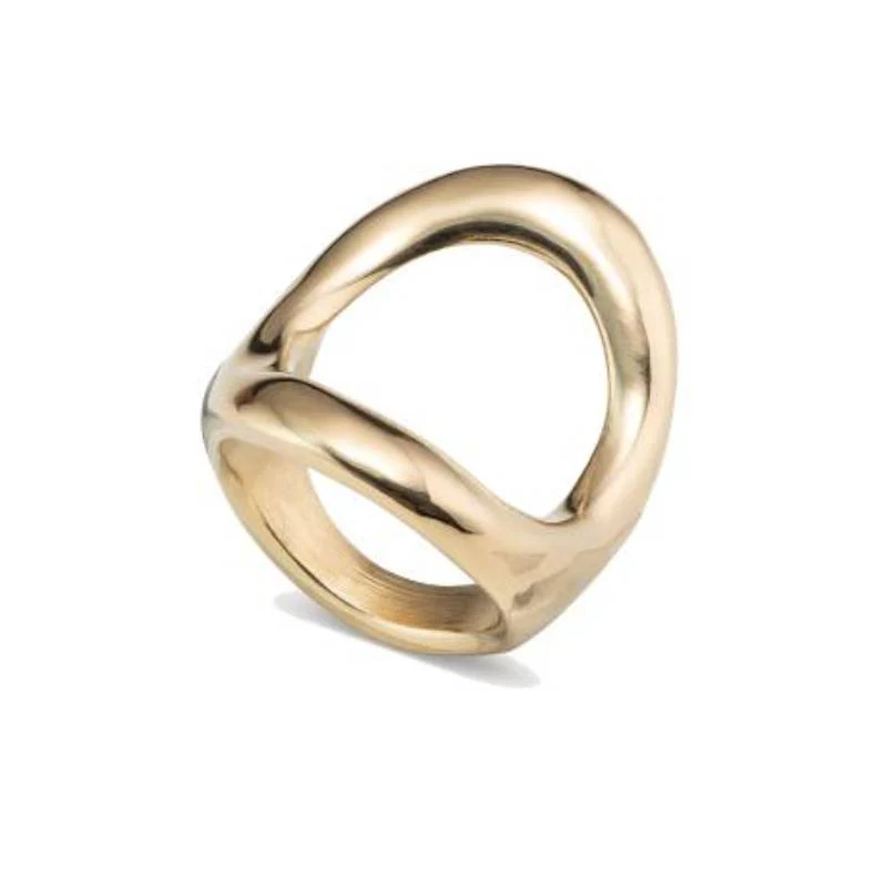 UNOde50 Grateful Women's Central Oval Ring in Metal - Image 9