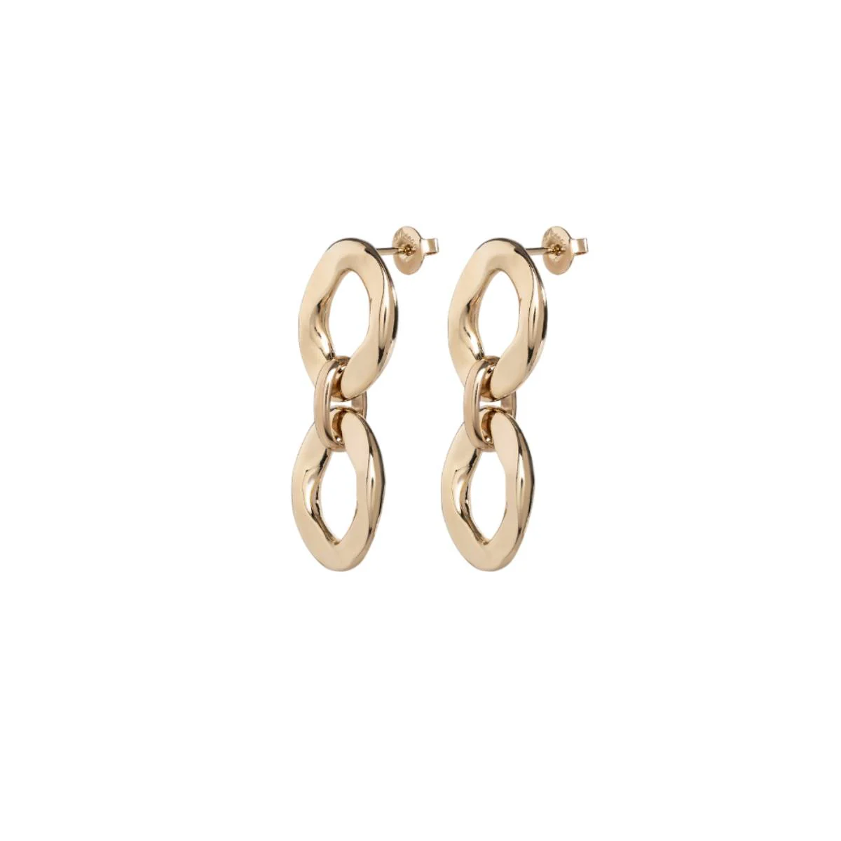 UNOde50 Joyful Women's Two Links Drop Earrings in Metal - Image 5