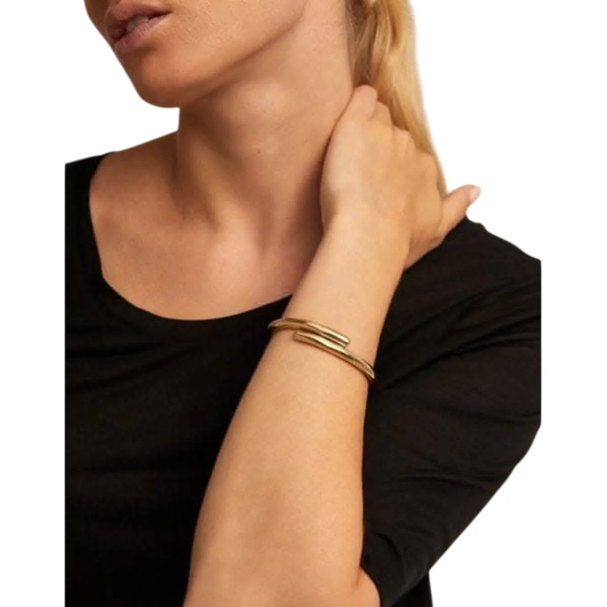 UNOde50 Meeting Point Unisex Tubular Shaped Bangle Bracelet in Metal - Image 3