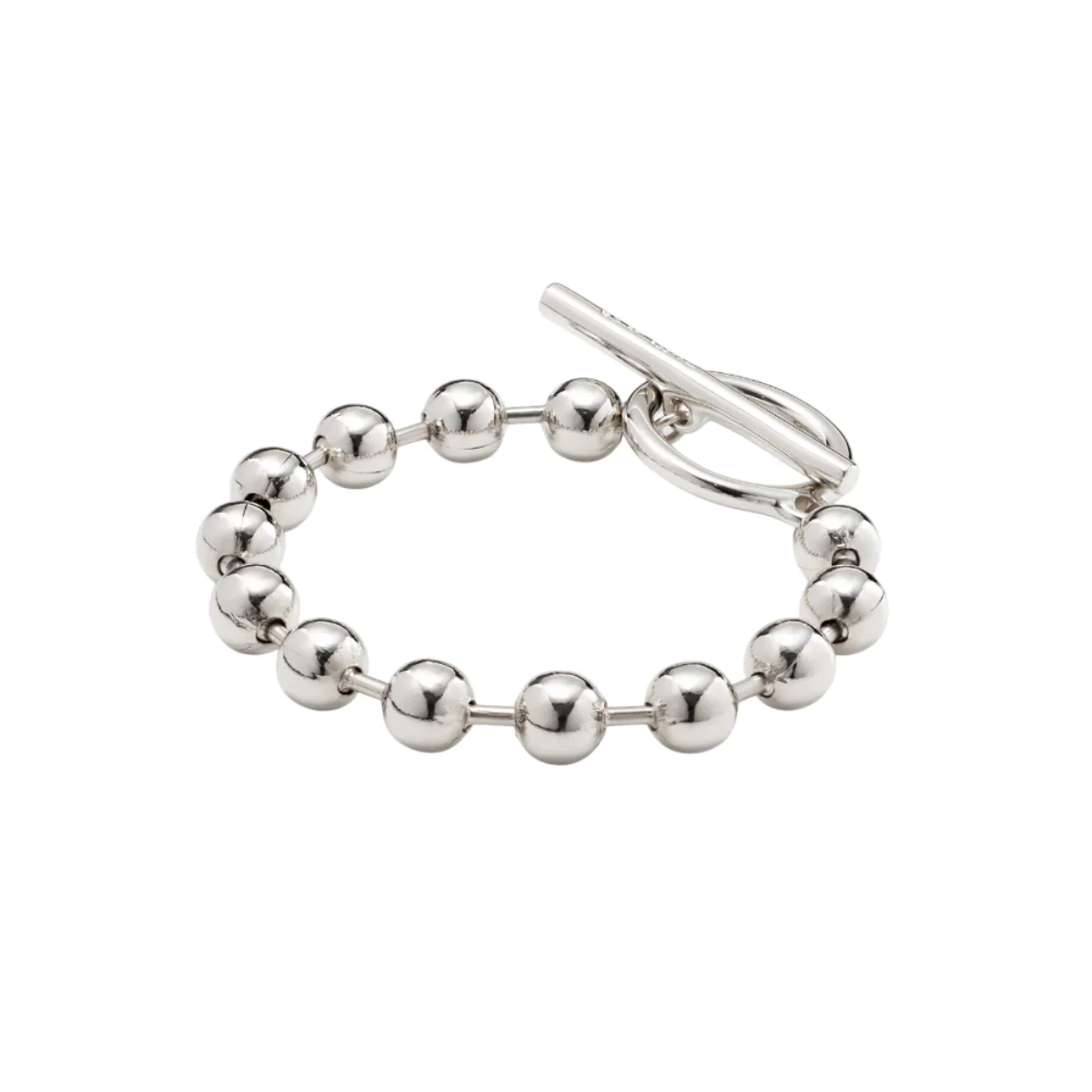 UNOde50 On/Off Unisex Beaded Bracelet in Metal - Image 2
