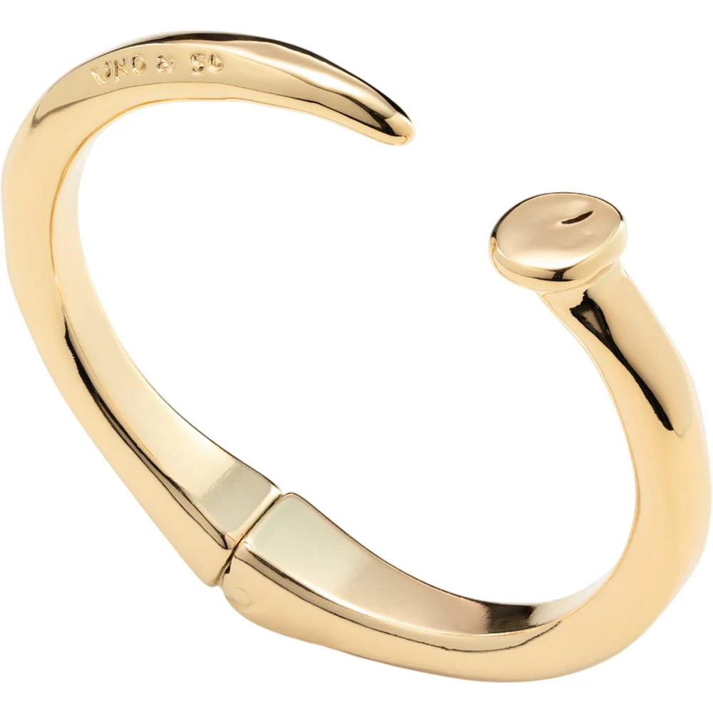 UNOde50 San Valentin Women's Nail Shaped Bangle Bracelet in Metal - Image 7