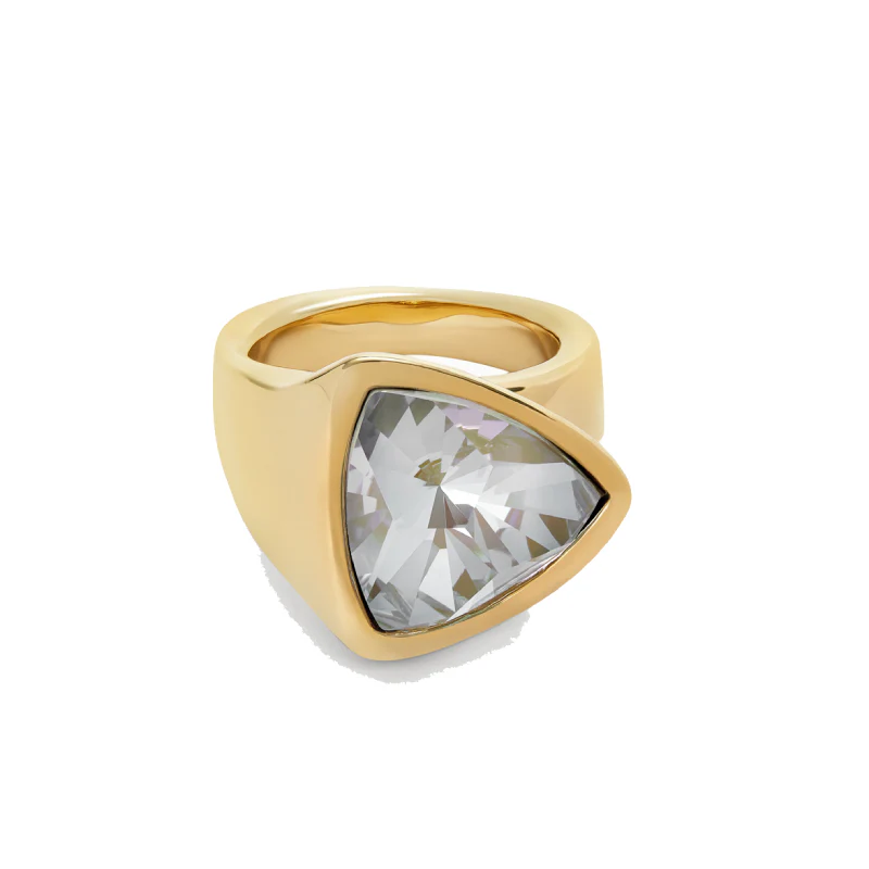 UNOde50 Ser Camaleonica Women's Crystal Ring in 18K Gold-Plating over Metal - Image 2