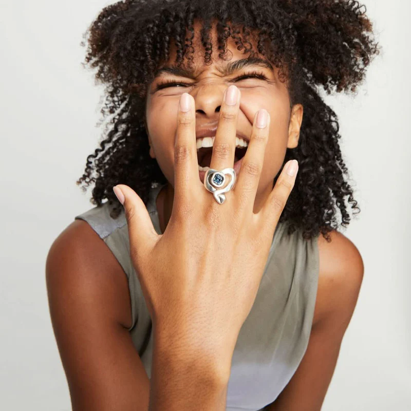 UNOde50 Ser Expresiva Women's Crystal Ring in Metal Alloy - Image 6