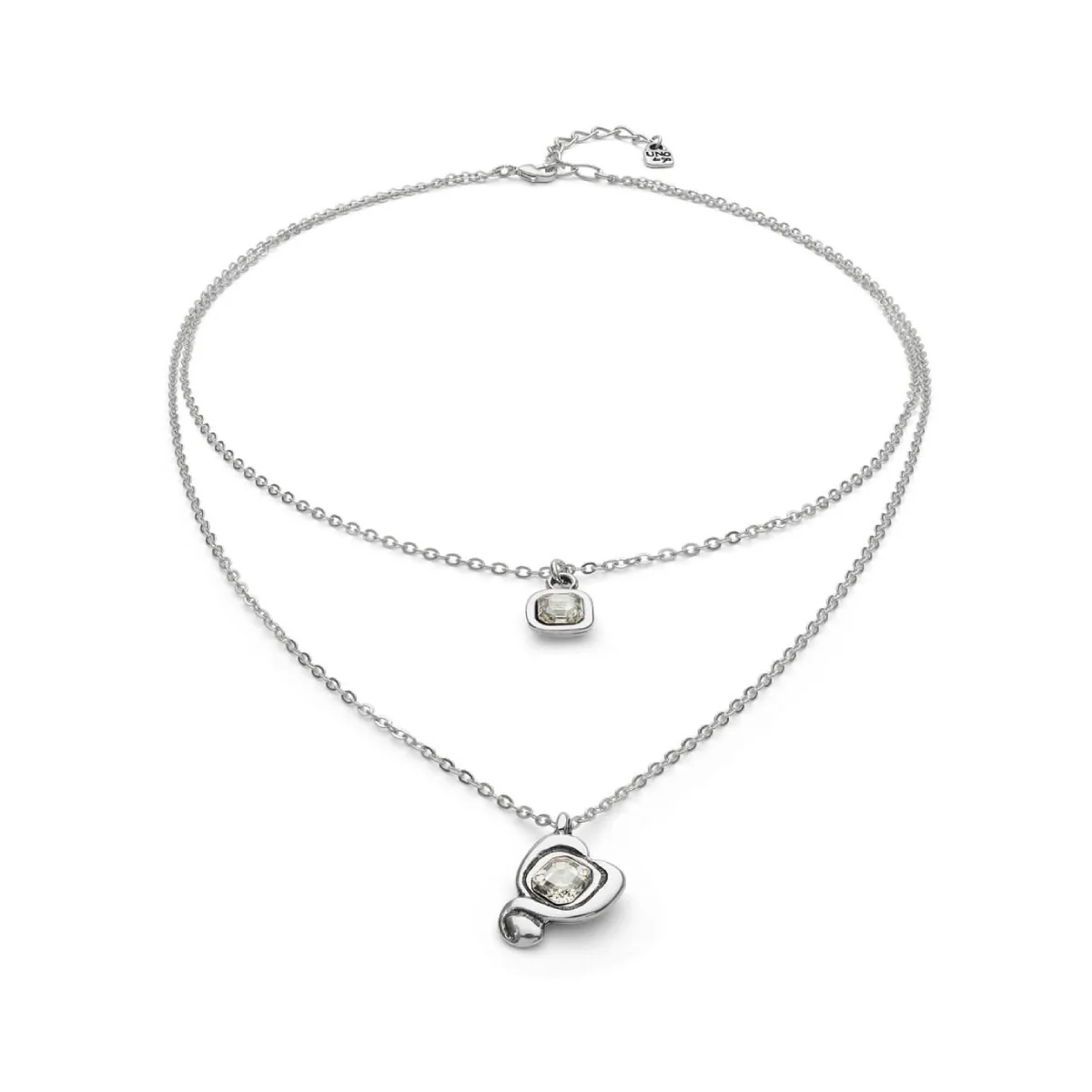 UNOde50 Ser Expresiva Women's Double Chain with Pendant in Metal Alloy - Image 2