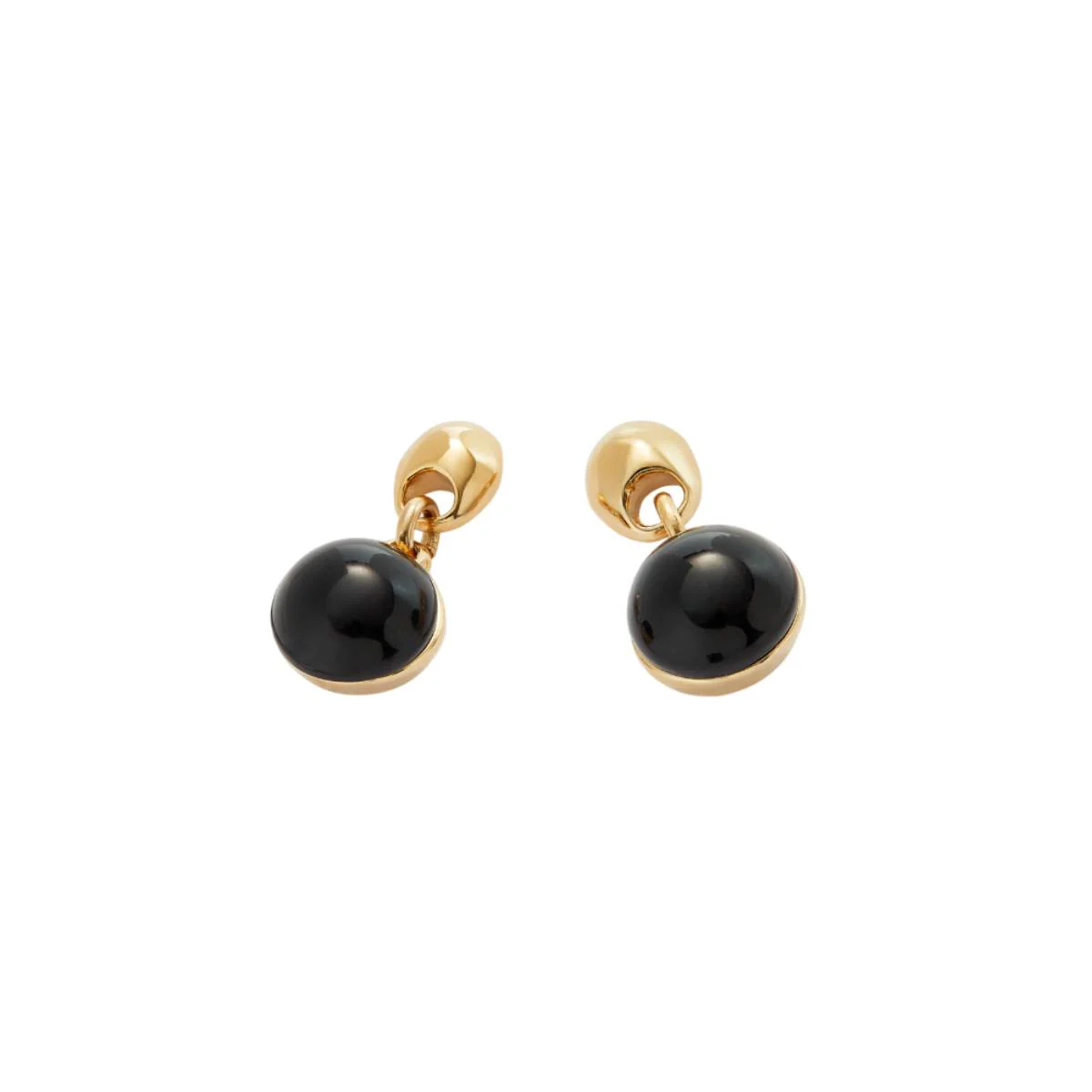 UNOde50 Ser Fascinante Women's Black Murano Glass Beads Drop Earrings in Metal Alloy - Image 5