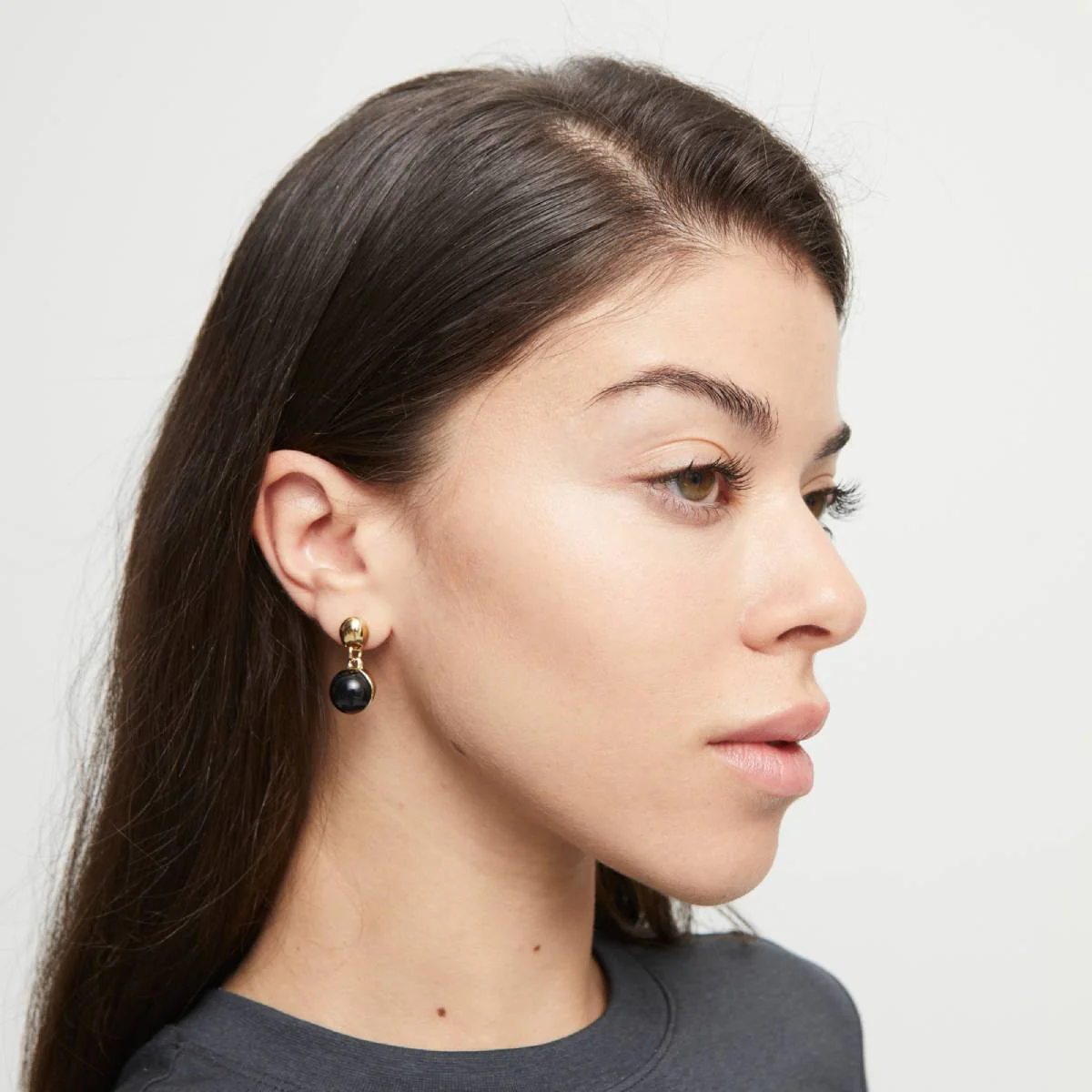 UNOde50 Ser Fascinante Women's Black Murano Glass Beads Drop Earrings in Metal Alloy - Image 6
