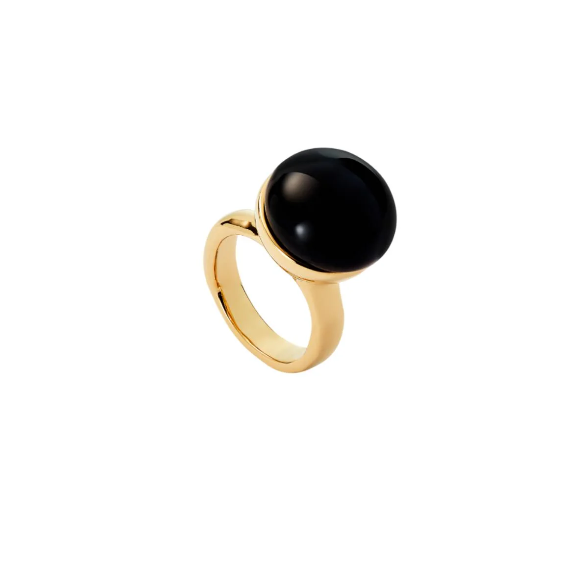 UNOde50 Ser Fascinante Women's Black Murano Glass Ring in Metal Alloy - Image 8