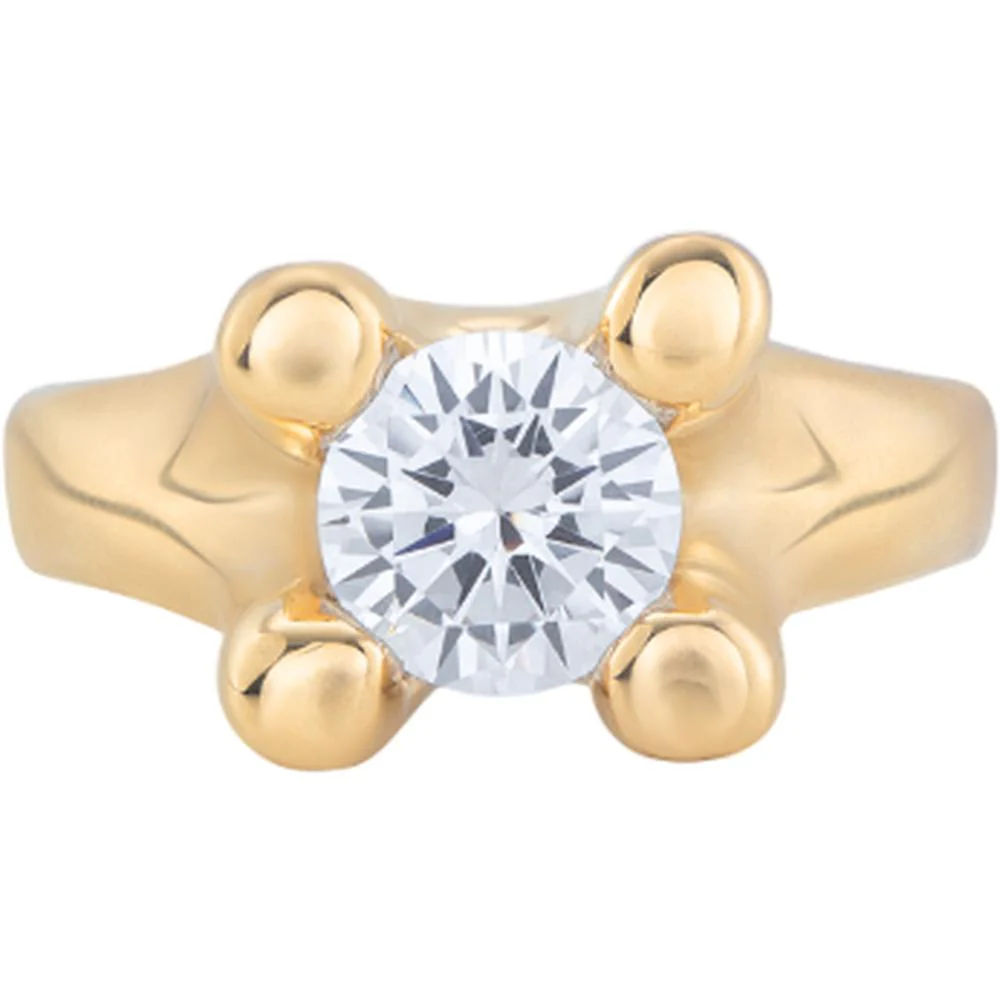 UNOde50 Spiritual Women's White Cubic Zirconia Ring in Metal Alloy - Image 11