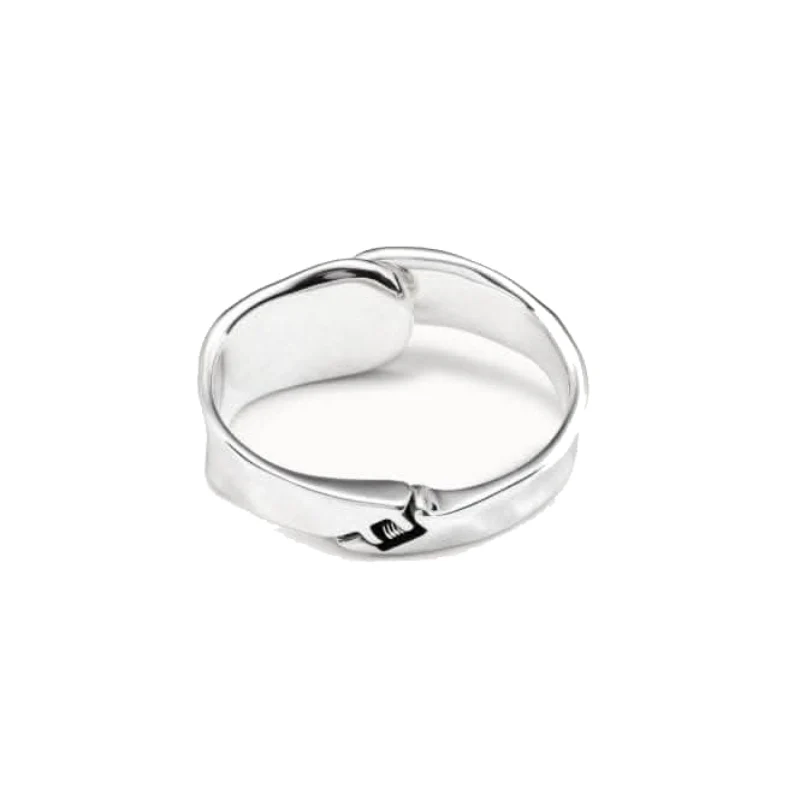 UNOde50 Unisex 6.3" Waves Bracelet in Sterling Silver-Plating over Metal - Image 2
