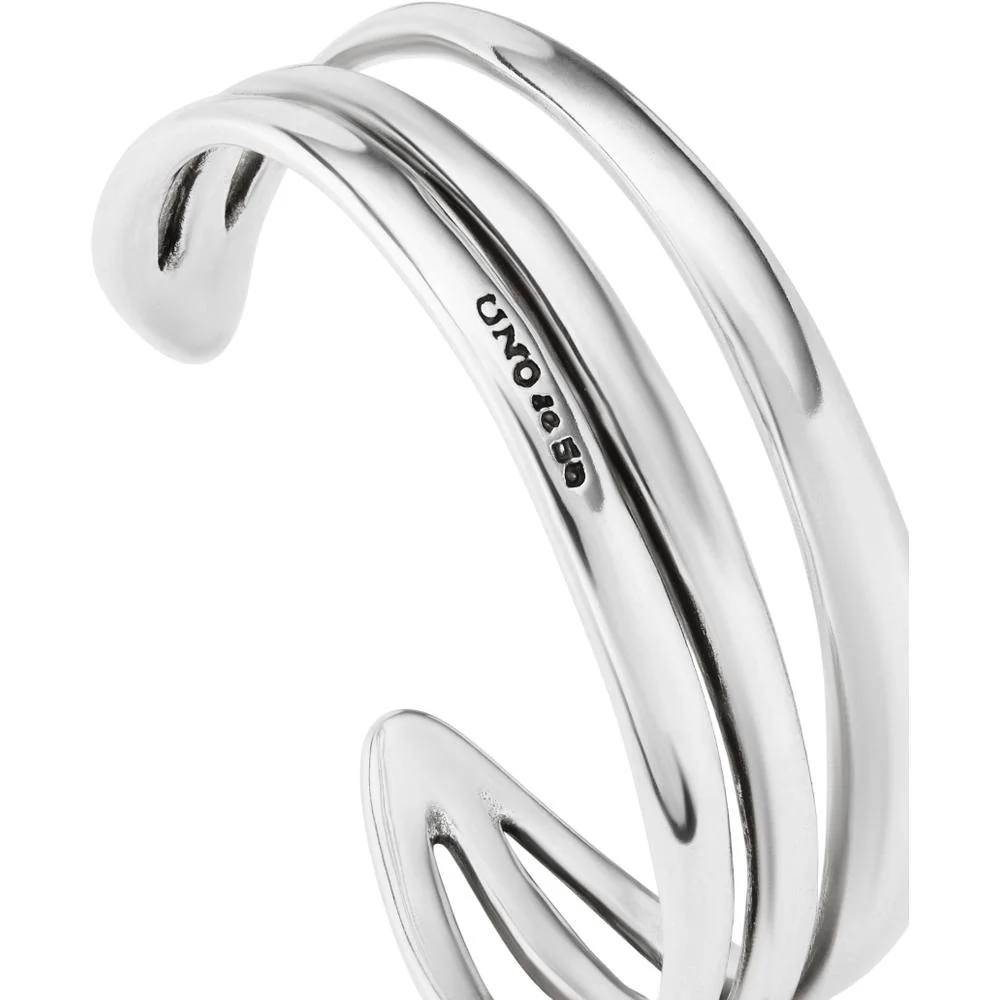 UNOde50 Vital Women's Triple Strand Cuff Bracelet in Metal - Image 3