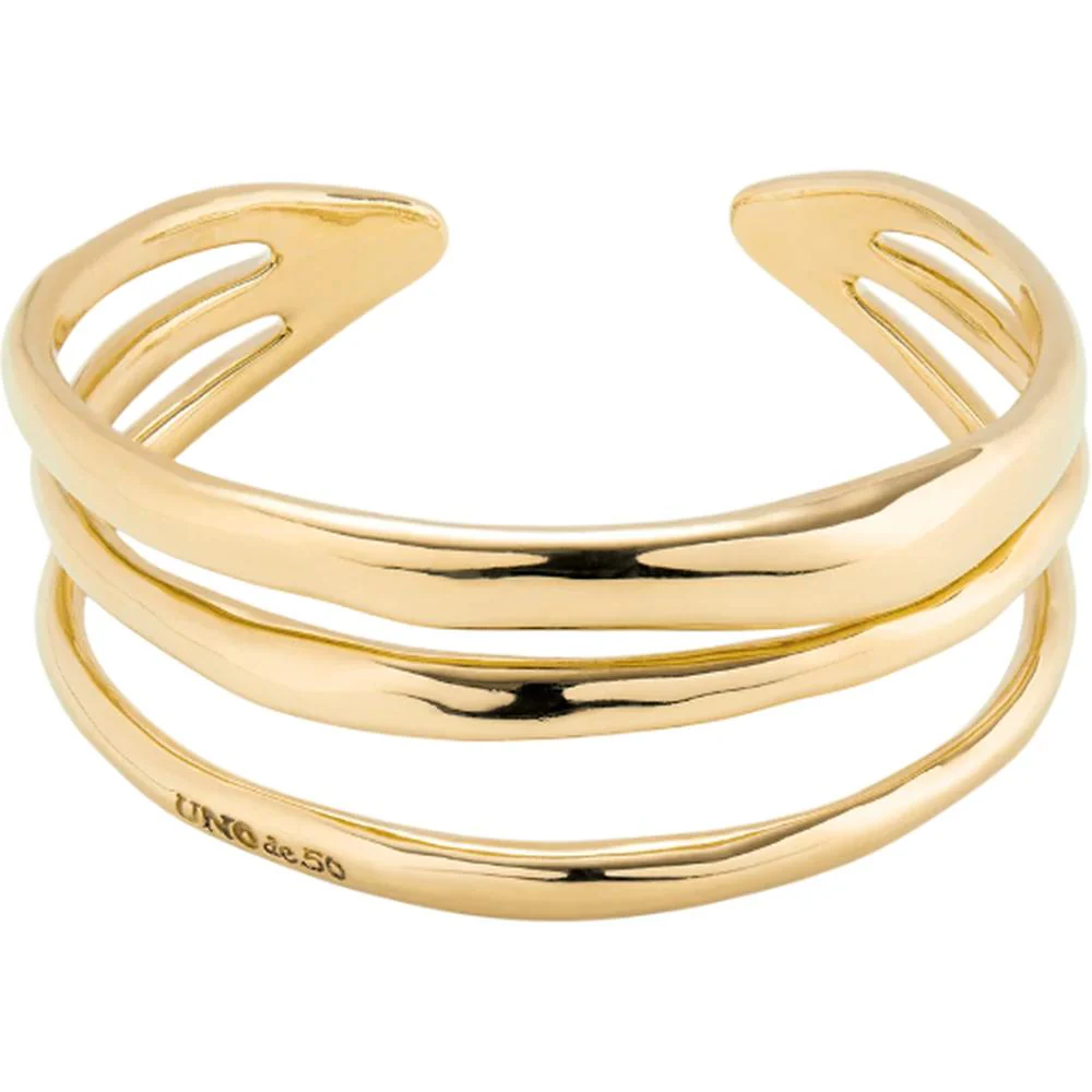 UNOde50 Vital Women's Triple Strand Cuff Bracelet in Metal - Image 4