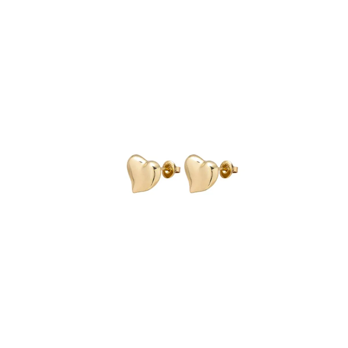 UNOde50 Women's Heart Shaped Stud Earrings in Metal - Image 5
