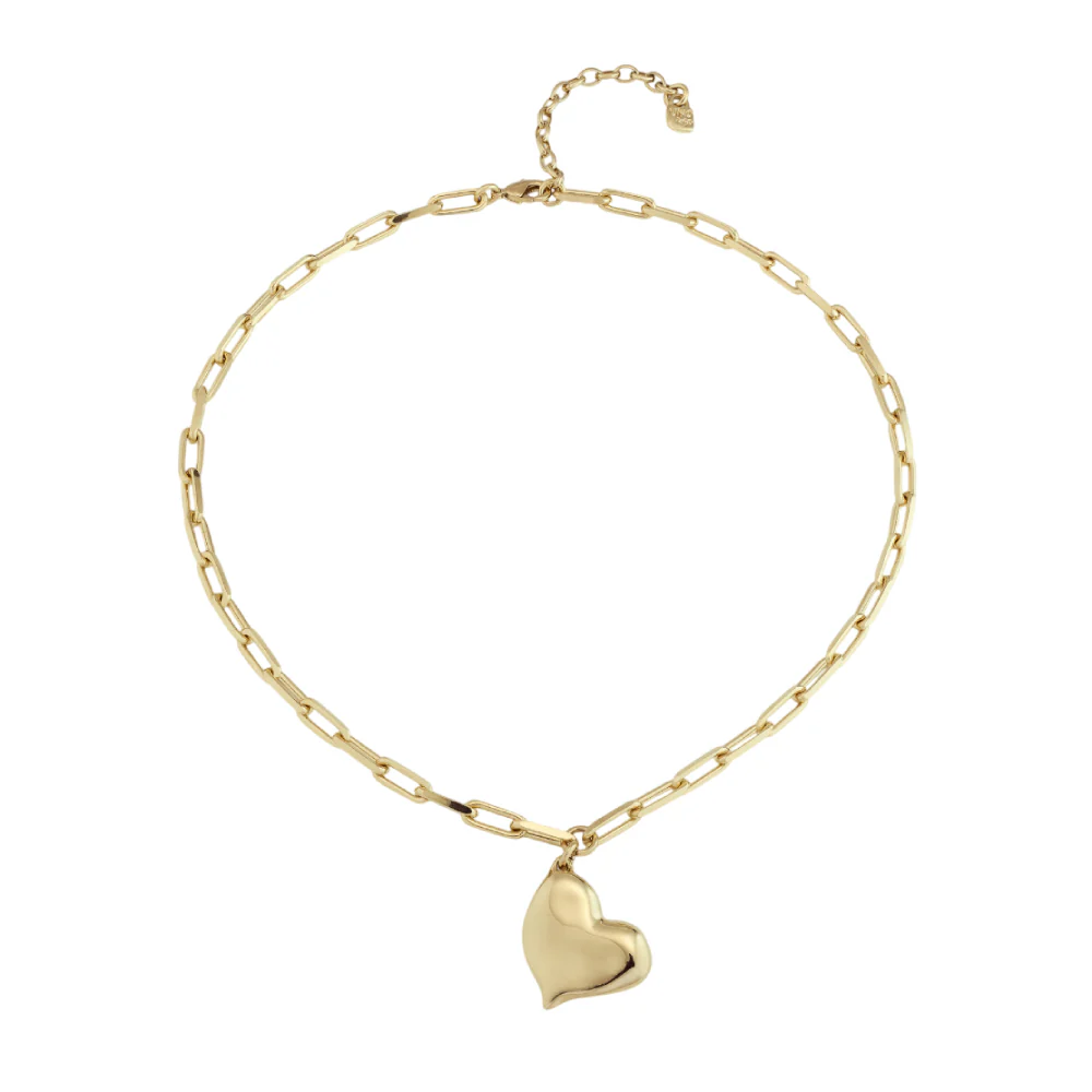 UNOde50 Women's Short Link Heartbeat Necklace in Metal - Image 5