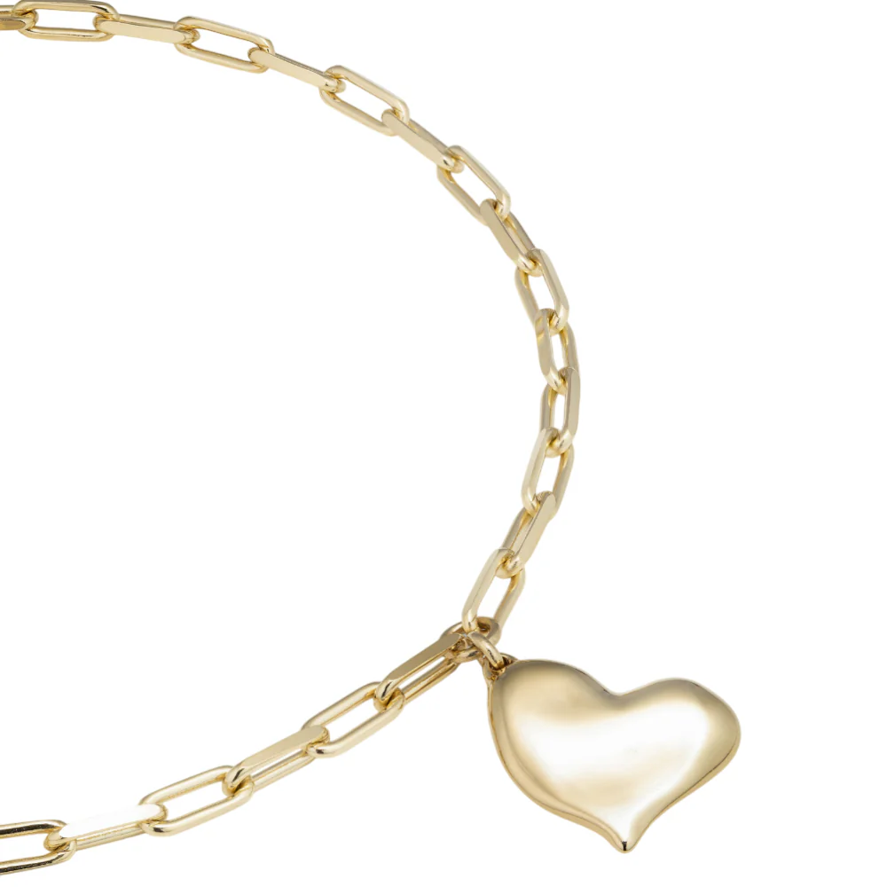 UNOde50 Women's Short Link Heartbeat Necklace in Metal - Image 6