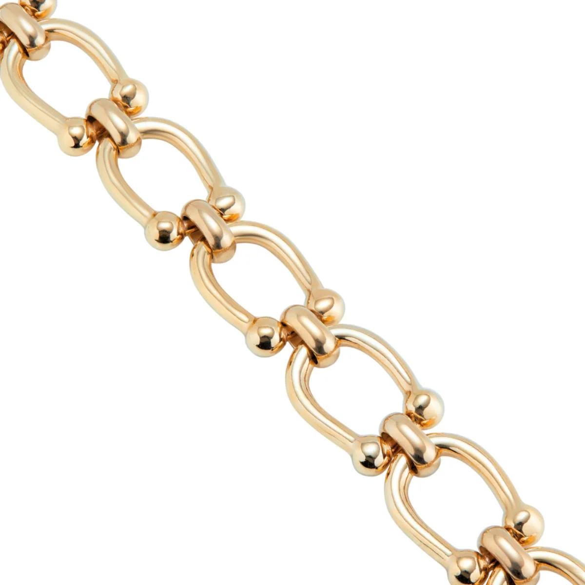 UNOde50 Youthful Unisex Medium Link Chain Bracelet in Metal - Image 5