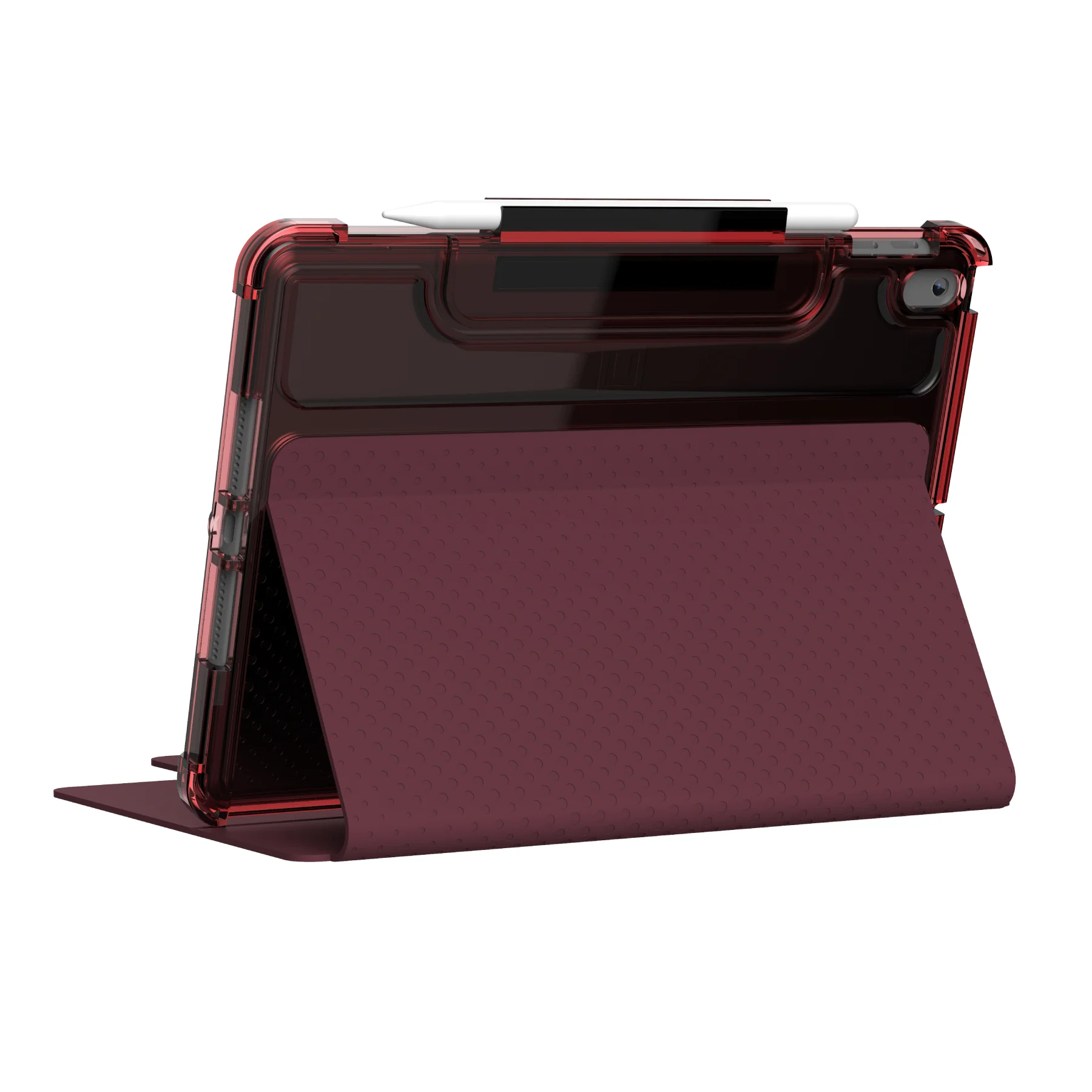 Urban Armor Gear Lucent Series iPad 10.2" Case (8th Generation), Aubergine/Dusty Rose - Image 9