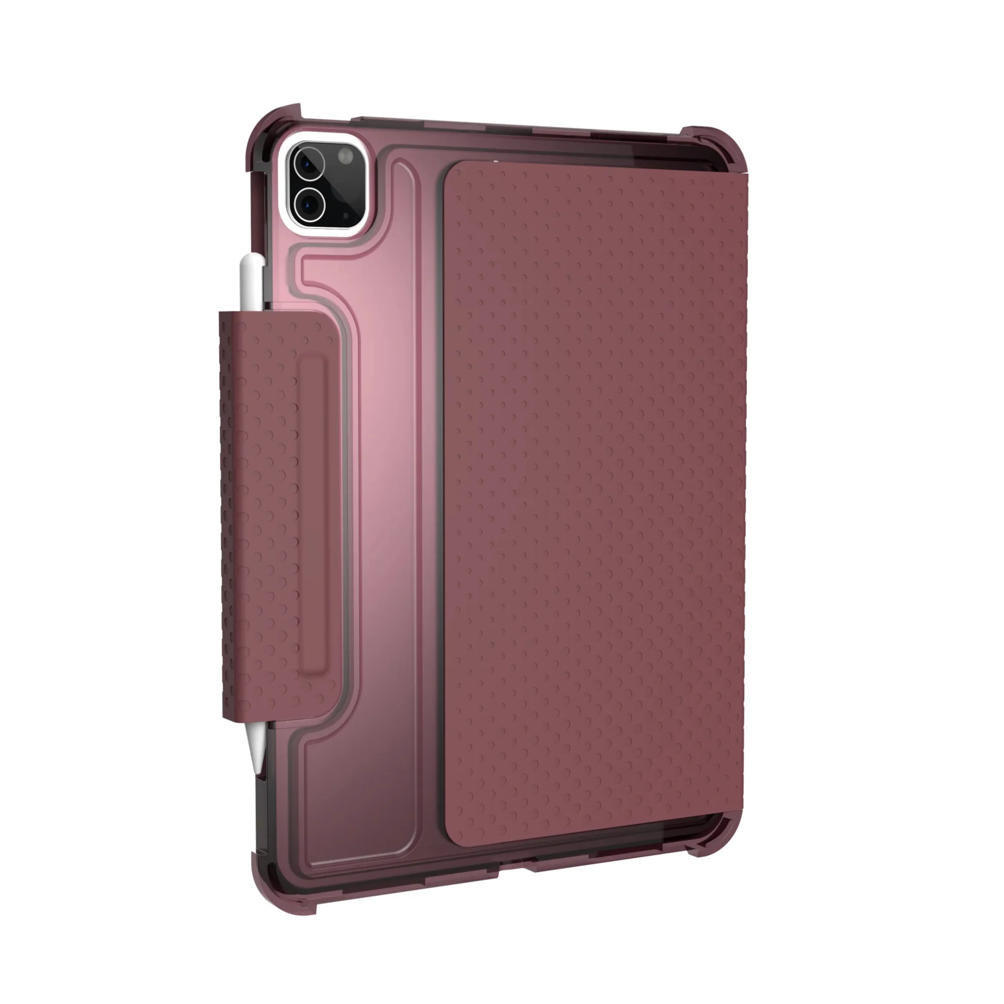 Urban Armor Gear Lucent Series iPad Pro 11" Case (2nd Generation), Aubergine/Dusty Rose - Image 4